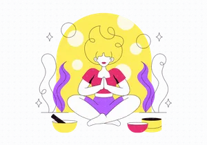 5 Sound Bath Meditation Illustration