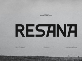 Resana | Display Sans Serif preview picture