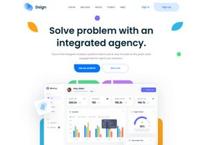 Dsign New NextJs based Landing Page Template