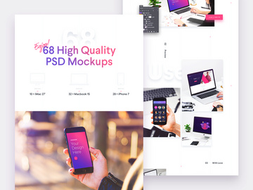 High Quality PSD Mockups preview picture