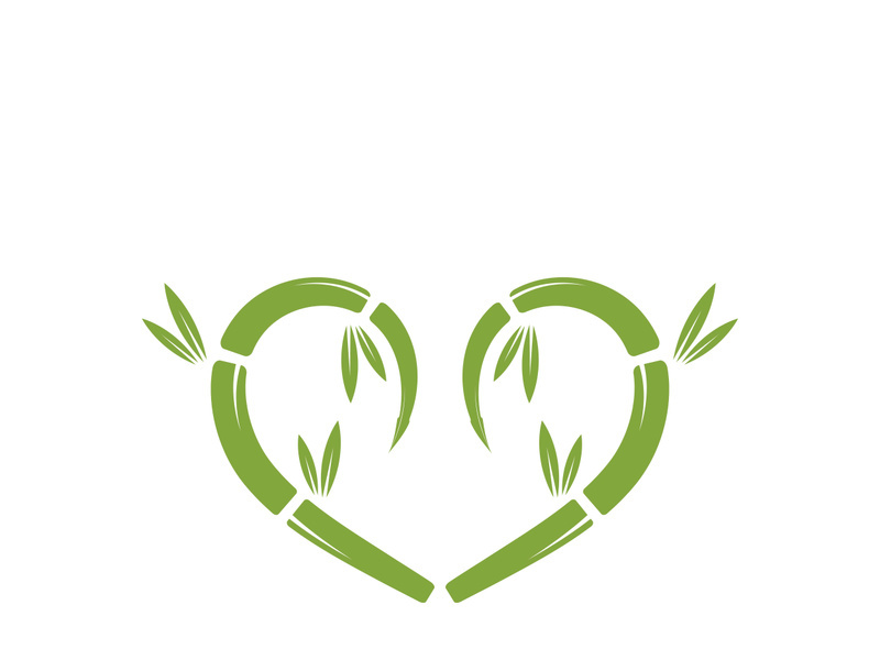 Bamboo Logo Template vector icon