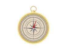 Compass icon illustration design