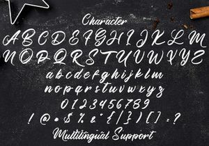 Manthesy - Brush Script Font