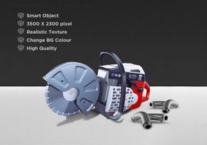 Free Metal Cutter Mockup
