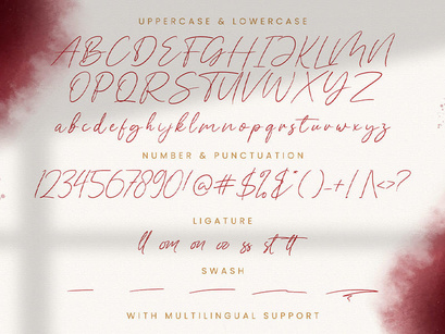 Saling Cinta - Handwritten Font