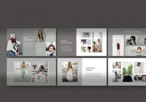 Gray Google Slide Template