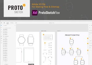 ProtoSketch - Printable Prototype Wireframe Design