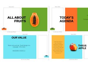 Fruit Presentation Template