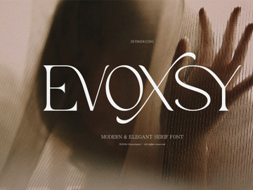 Evoxsy | Elegant Serif preview picture