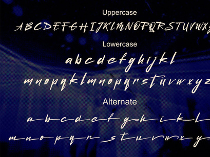 Qunka - Handwritten Typeface Font