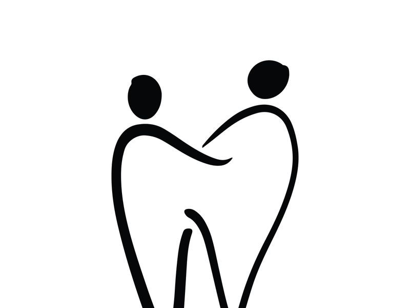 Dental Logo Design vector template.Creative Dentist Logo. Dental Clinic Vector Logo.