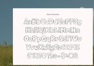Path Note | Outline Bold Handwritten