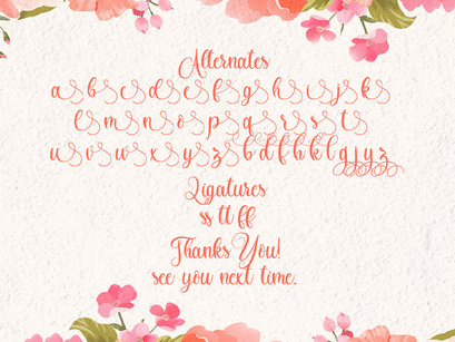 Jacyking - Lovely Script Font