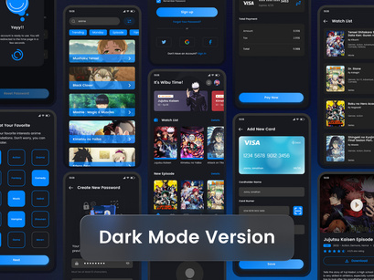 Wibuplex - Anime Stream Platform UI Kit