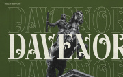 Davenor | Display Serif Font