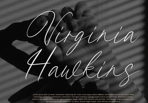 Vacillate - Script Font