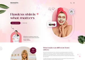 Best Dermatology Mobile Responsive Website Design