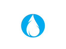 Water drop Logo Template vector
