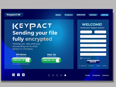 Intelligence web template