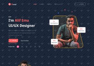 Personal Portfolio Web UI Kit