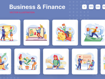 M185_Business & Finance Illustrations preview picture