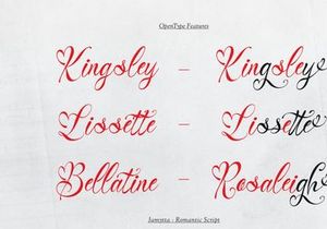 Jamytta | Romantic Script