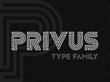 Privus Type Family — Free Demo preview picture