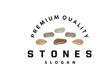 Stone Logo, Premium Elegant Design, Stone Balance Vector preview picture