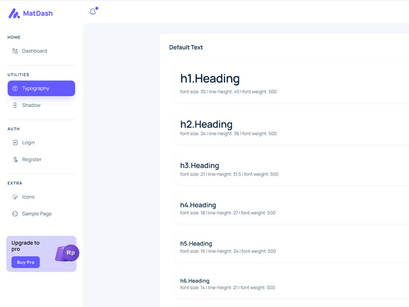 MatDash Free Vuetify NuxtJs Admin Dashboard Template