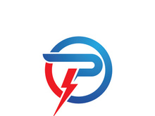 p logo and symbol vector template