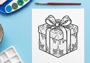 Holiday celebration with festive decorations