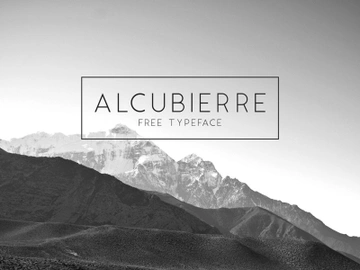 Alcubierre Font preview picture