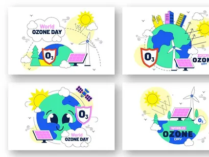 10 World Ozone Day Illustration