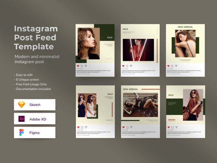 Modern Social Media Post Template