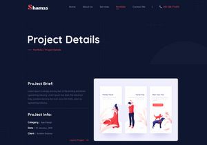 Shamss - Personal Portfolio Website