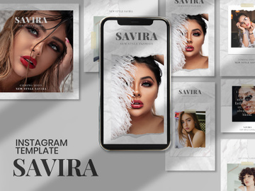 Savira Instagram Template preview picture
