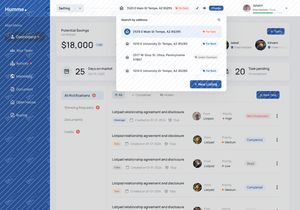 Humme - Property Sales Management Dashboard