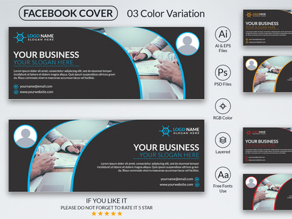 Facebook Cover Design Template
