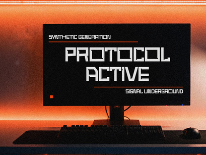 Newro Space - Modern Futuristic Display Font