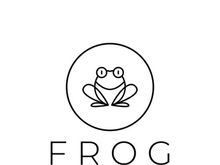 frog logo simple vector design template