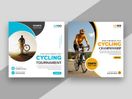 Cycling Tournament Social Media Instagram Post Banner