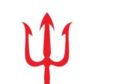 Mystic Trident Emblem Of Power magic trisula