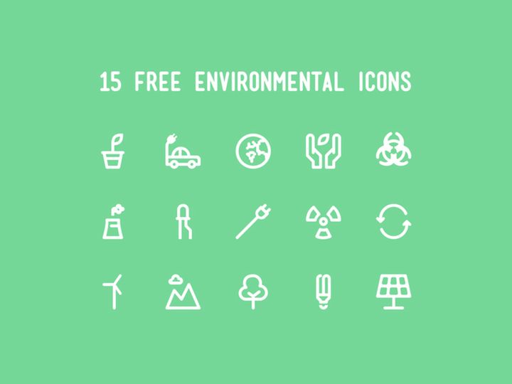 Environmental Icon Set
