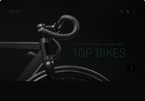 Bikem - Figma Web Template