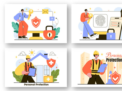 10 Personal Protection Illustration