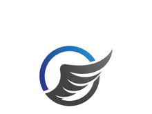 Wing illustration logo and symbol vector