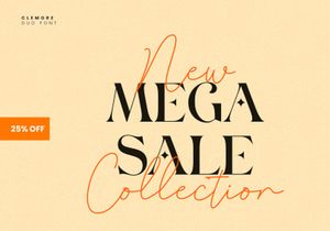 Clemore font duo