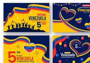 13 Venezuela Independence Day Illustration