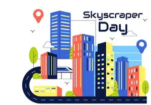 10 Skyscraper Day Illustration