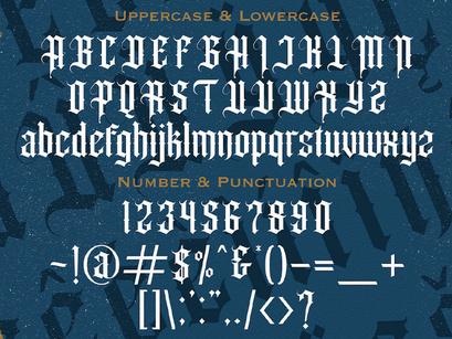 Angel Wish - Blackletter Font